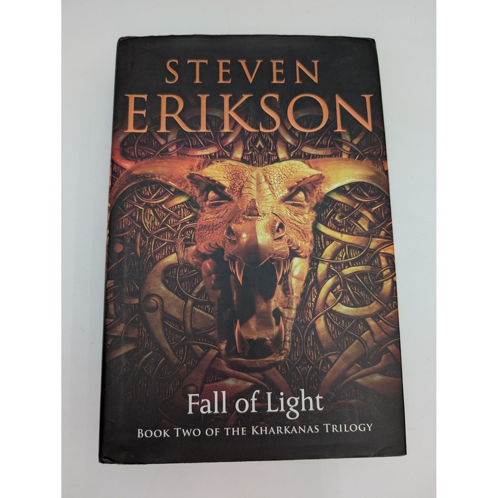 Steven Erikson Fall of Light Hardcover Book Two Kharkanas Trilogy 1st Ed 2016